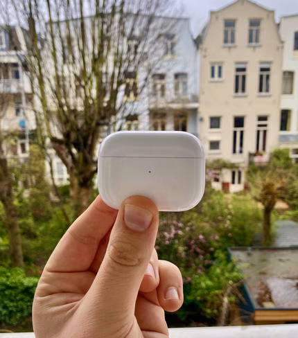 AirPod Pros holding case