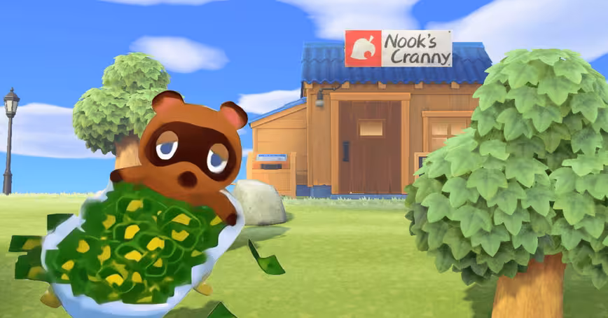 Animal Crossing’s Tom Nook is a patriarchal tyrant in raccoon form