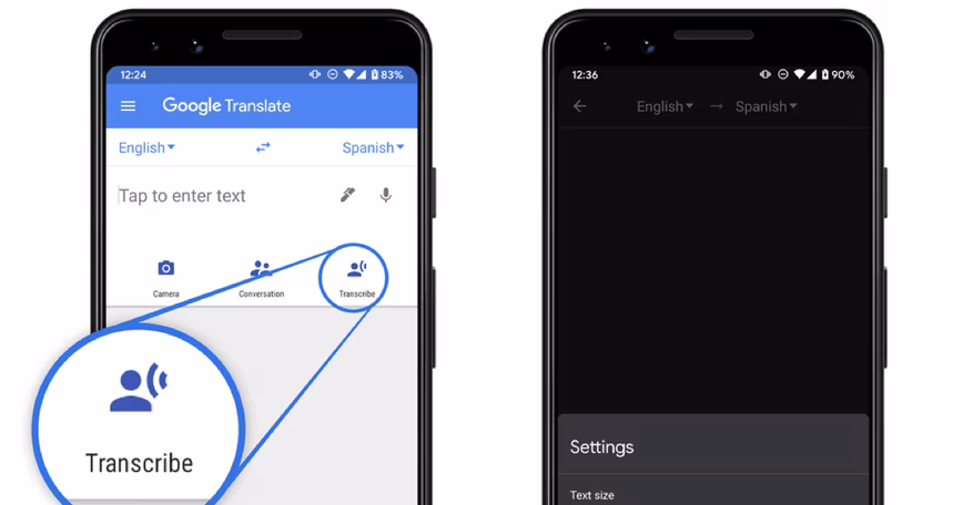 Google Translate launches real time transcription feature in eight languages