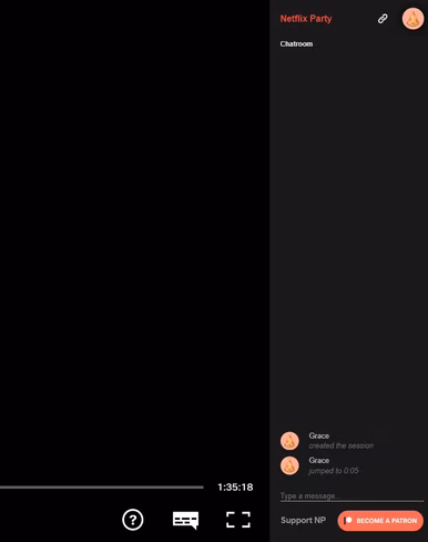 Netflix Party Chat