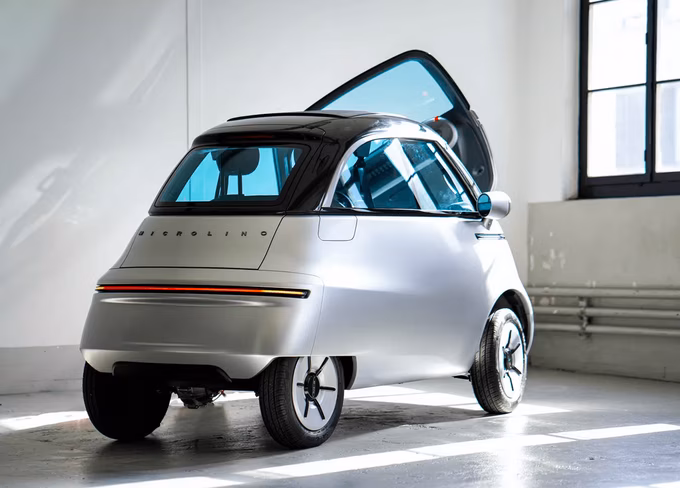 Microlino, car, ev, isetta, bmw
