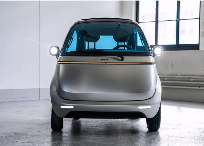 Microlino, 2.0, BMW, Isetta, EV, car, charging