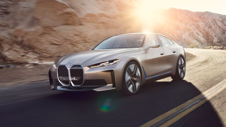 EV, BMW, i4, tesla