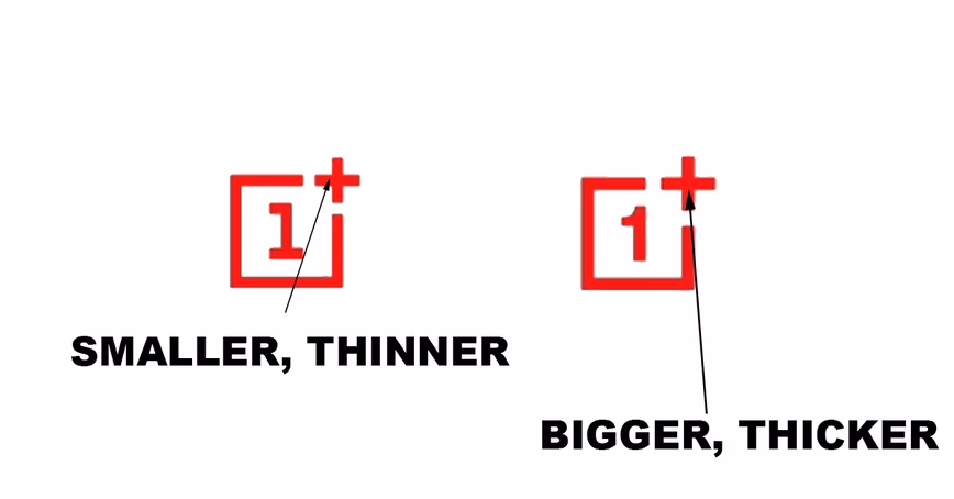 oneplus logo plus sign