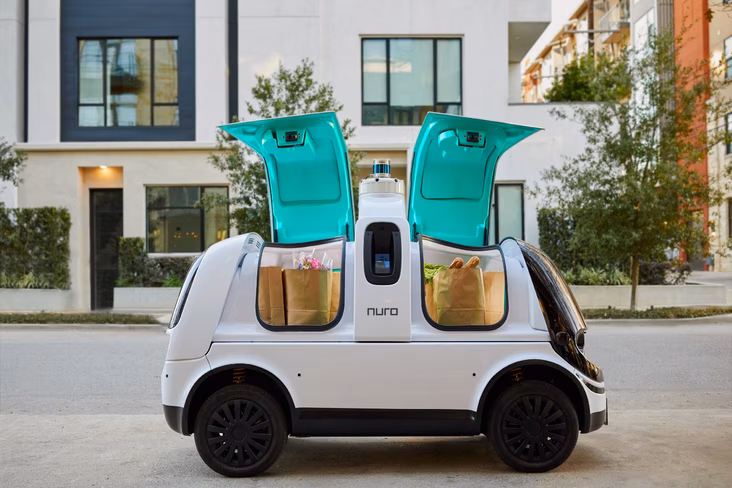 nuro, delivery, vehicle, r2, autonomous