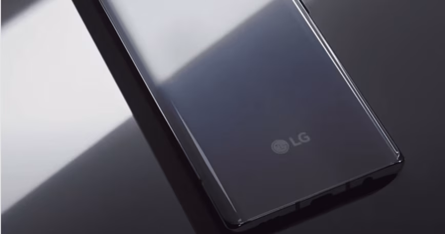 LG Velvet raindrop camera design