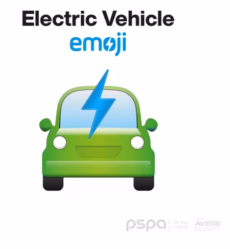 pspa, ev, car, ev, emoji