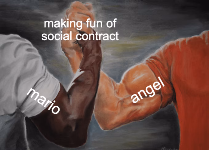 ai meme generator epic handshake