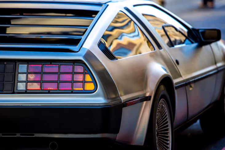 Delorean, car, future, back to the future