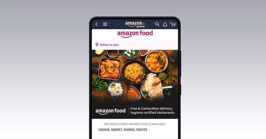 Amazon launches food delivery service in India to rival Zomato and Swiggy