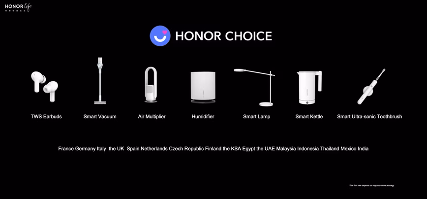HONOR Choice smart products