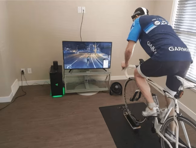 zwift, steam, bike, car, riding, virtual, cycling,