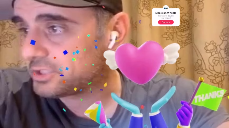 Why Gary Vaynerchuk’s 12 hour TikTok telethon revealed a gentler side