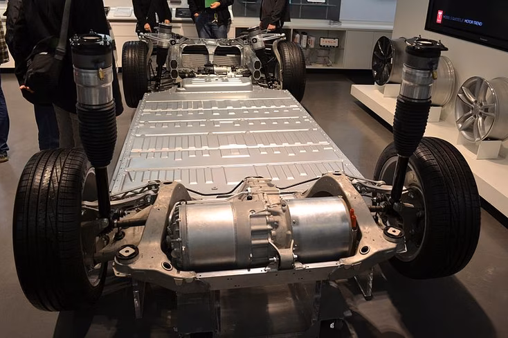 tesla, battery pack, model s