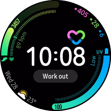 Samsung's Galaxy Watch 3 watch face