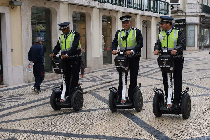 segway, police