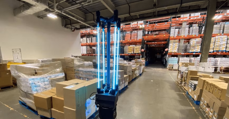MIT’s coronavirus-killer robot uses UV-C light to disinfect warehouses