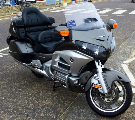 Motorbike, honda, gold wing, tourer, bike