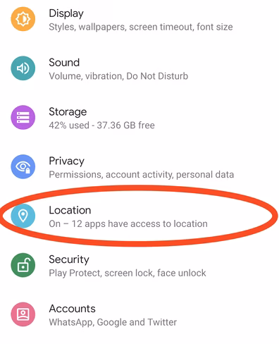 location services android