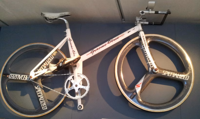 obree, old faithful, bike