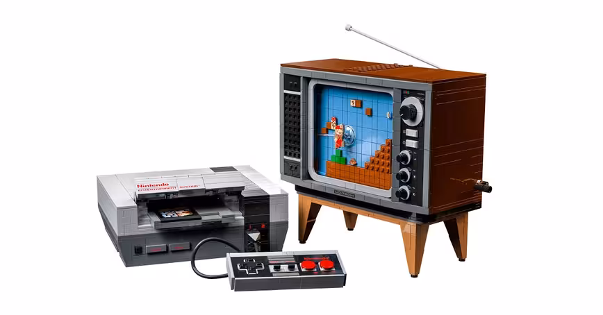 So help me, I need this LEGO NES and its (kind of) playable Mario game