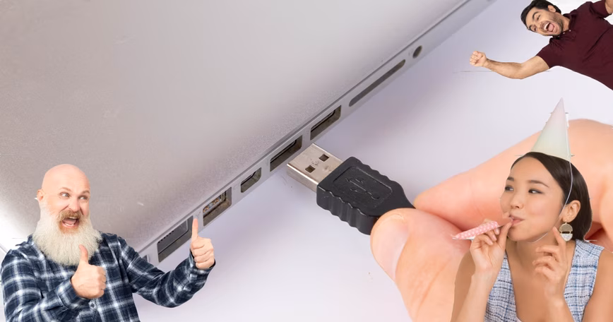 How to plug in your USB cable first time, every time