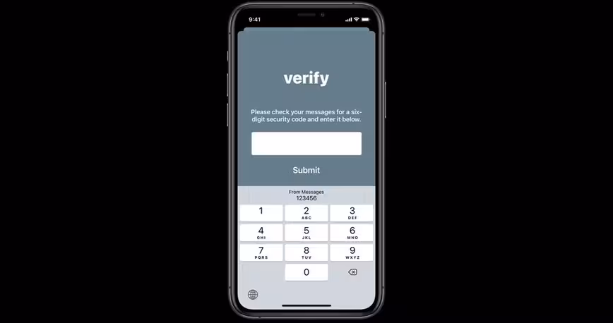 Apple wants to make 2FA safer with domain bound SMS codes