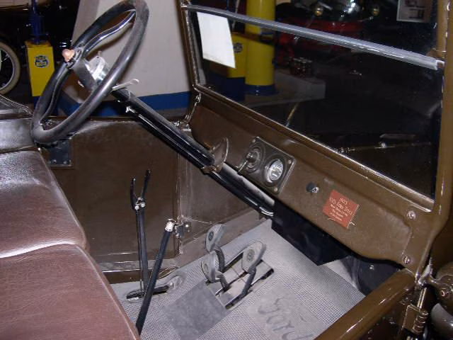 cars, model t, controls, shift