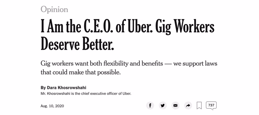 uber, lyft, ceo, op-ed