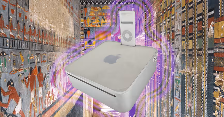 Apple, I curse thee for ditching your mad Mac Mini with an iPod dock