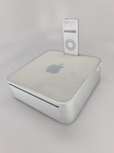mac mini with an iPod dock prototype 1
