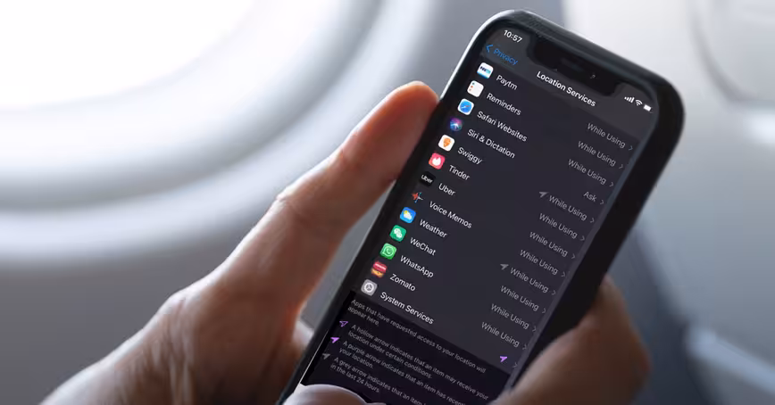 How to check which apps accessed your location in iOS 14