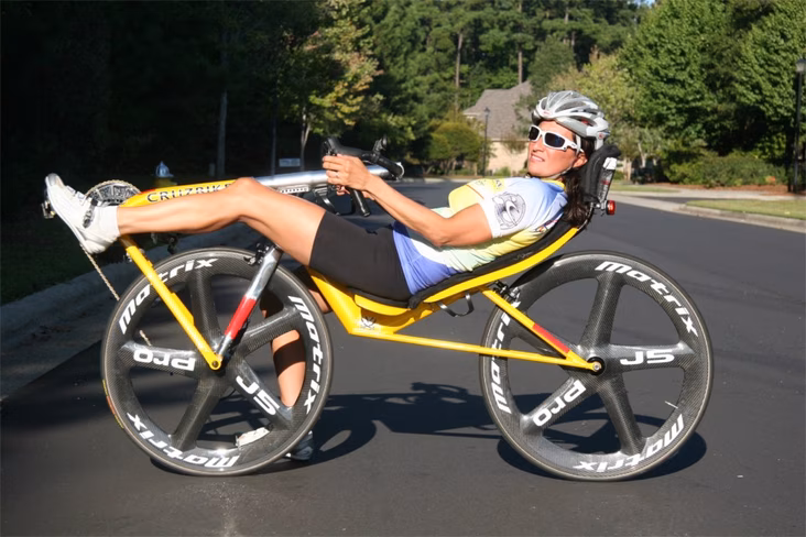 bike, recumbent, position