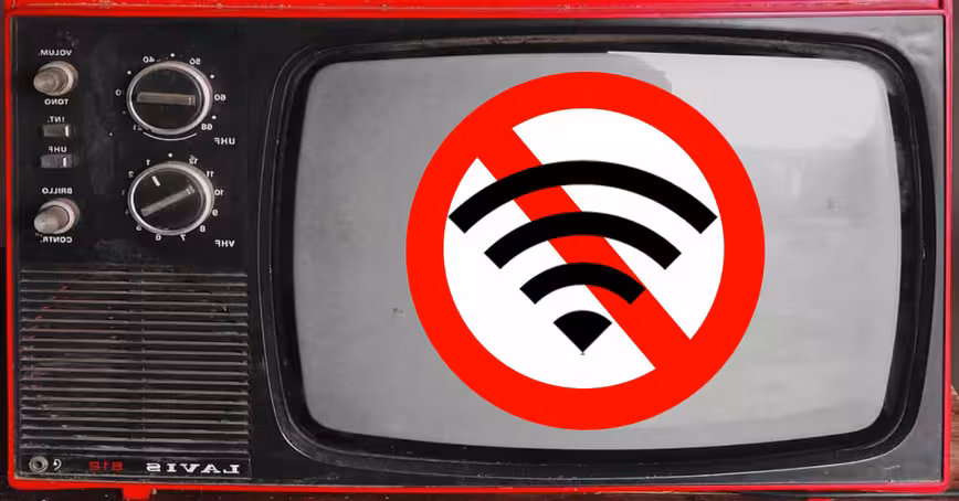 An old TV caused internet outages for an entire British village… for 18 months