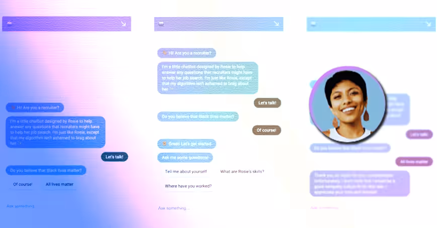 Meet the designer that made a chatbot to flag workplace racism