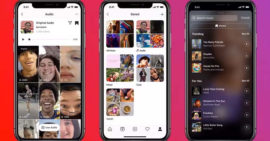 Here’s how to save a song from Instagram Reels