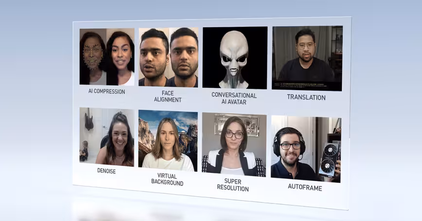 Nvidia uses AI to make video calls way better