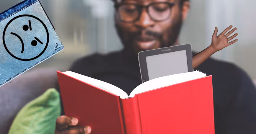 Hide your Kindle SHAME with this case that looks like a REAL book