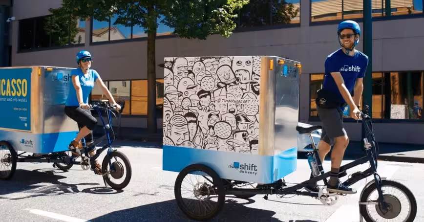 Here’s why cargo bikes make more sense than vans for inner city deliveries