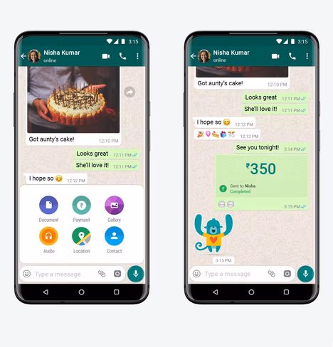 WhatsApp Pay India