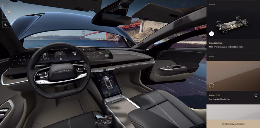 car, lucid, air, future, configurator