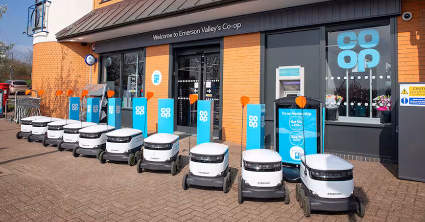 UK supermarkets roll-out further robo-delivery trials