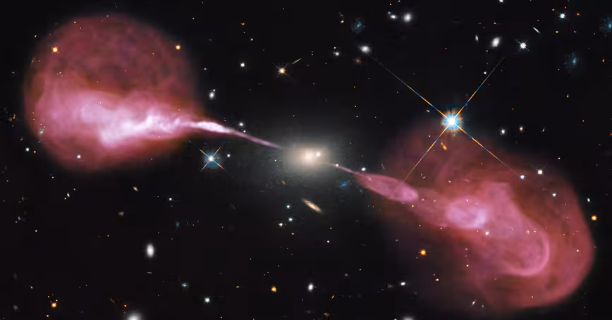 New giant ‘radio galaxies’ help shed light on the history of the universe