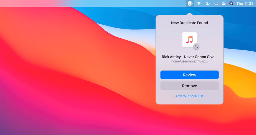 This Mac app automatically detects your duplicate files