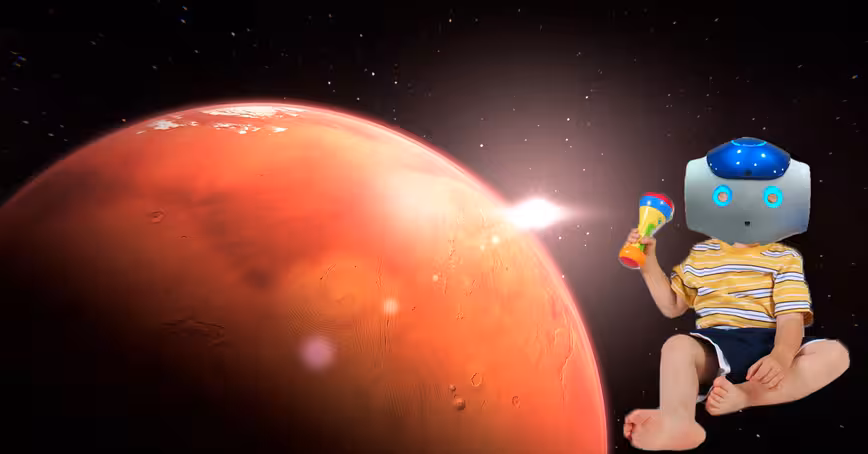 These self-sufficient robots can have ‘babies’ and colonize distant planets