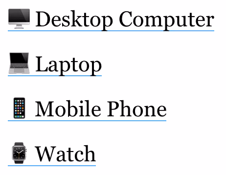 emoji apple laptop mobile phone watch