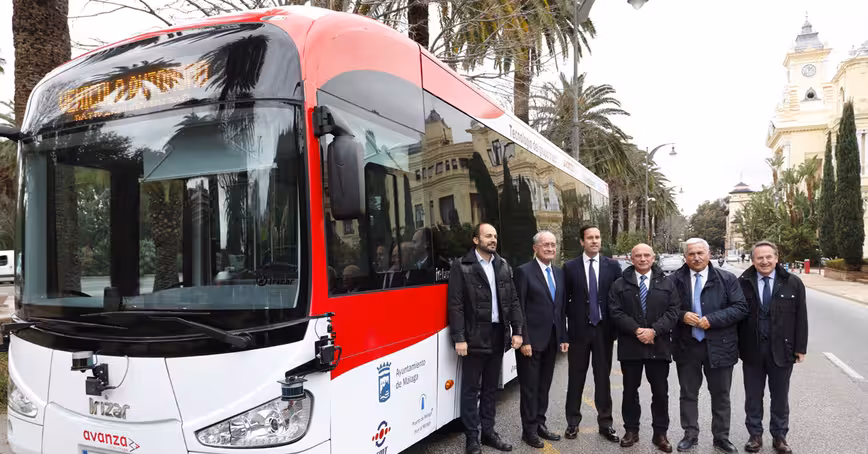 Self-driving electric buses are here, and they’re cruising round Málaga