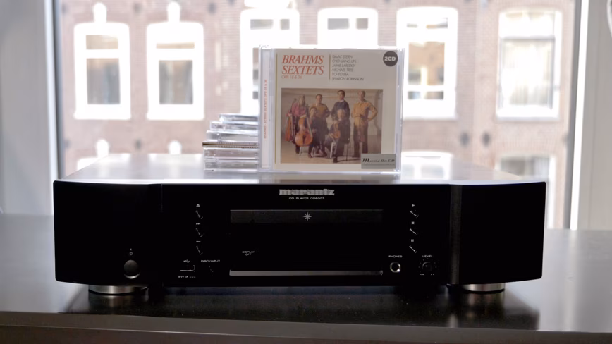 Marantz CD player with Brahms CD6007