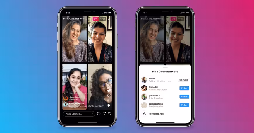Instagram’s new Live Rooms lets you go live with three other people — too bad you don’t have any followers