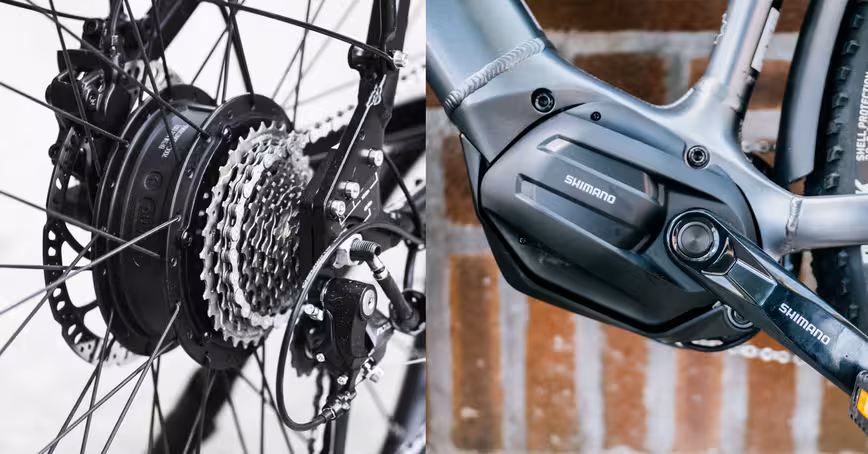 Hub motor vs mid-drive: Which type of ebike is best for you?